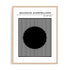 Bauhaus Central Sun Wall Art #oran_natural-white-border