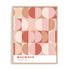 Bauhaus Chromatic Grid Variation Wall Art #oran_natural-no-border