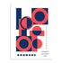 Bauhaus Circular Tension Wall Art