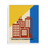 Bauhaus Cityscape Wall Art #oran_white-no-border
