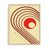 Bauhaus Concentric Modern Wall Art #oran_natural-no-border