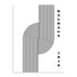 Bauhaus Curved Mass and Structure Wall Art