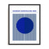 Bauhaus Density and Rhythm Wall Art #oran_black-white-border