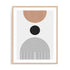Bauhaus Depth and Dimension Wall Art #oran_natural-white-border
