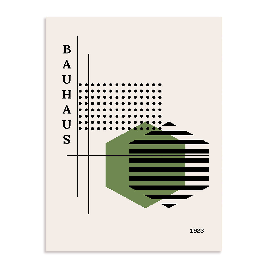 Bauhaus Echoes and Rhythms Wall Art