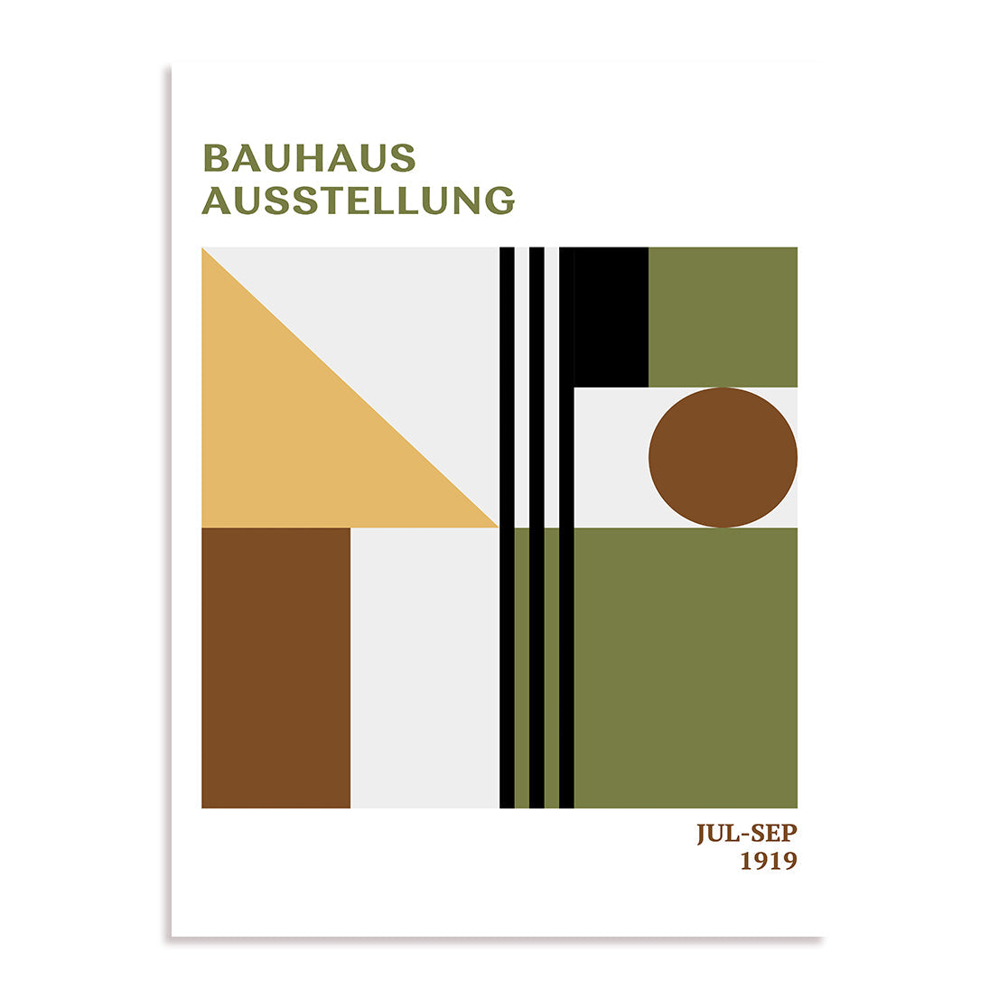 Bauhaus Elementary Forms Wall Art