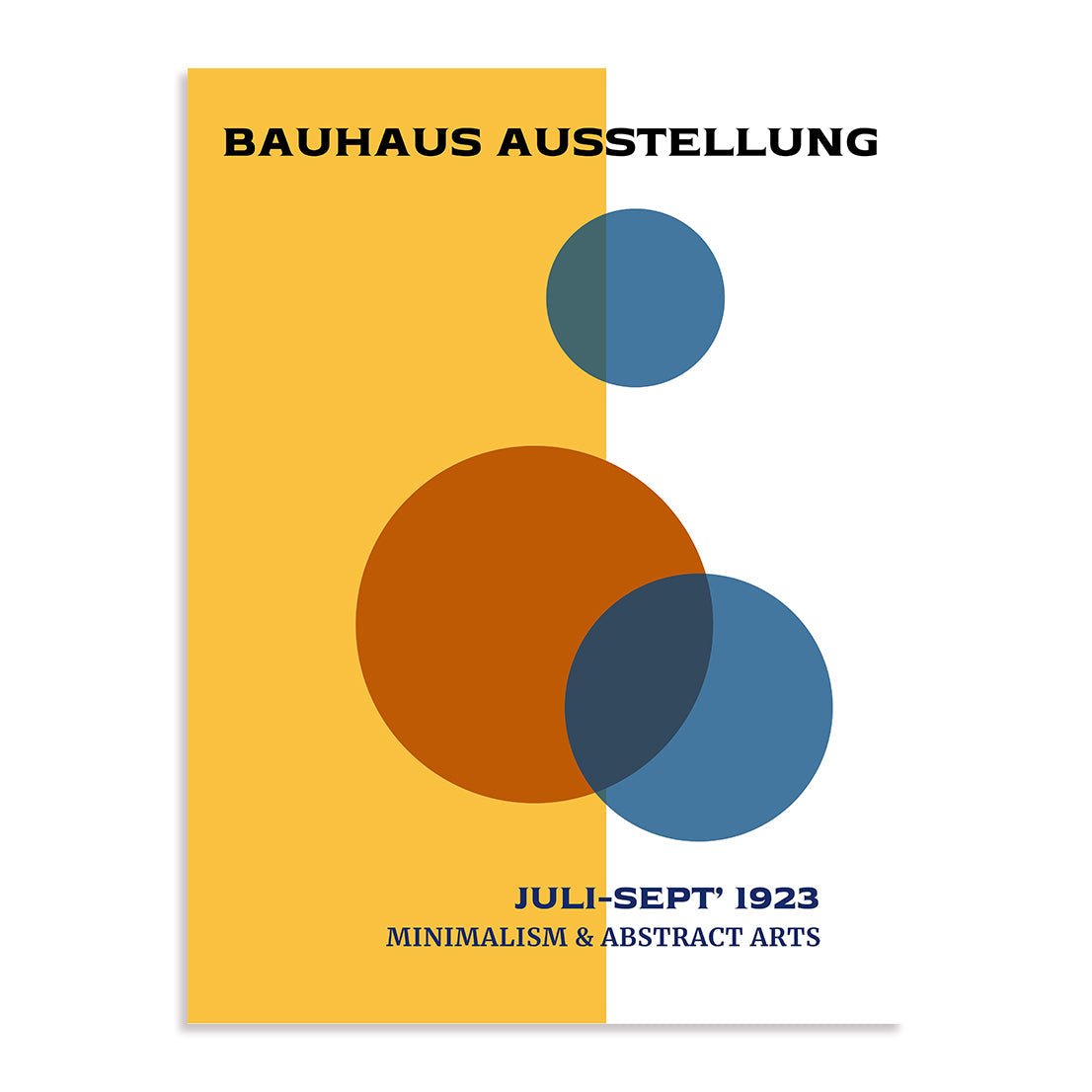 Bauhaus Floating Spheres Wall Art