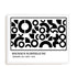Bauhaus Fragmented Circular Language Wall Art #oran_white-no-border
