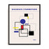 Bauhaus Frames and Fragments Wall Art #oran_black-no-border