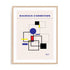 Bauhaus Frames and Fragments Wall Art #oran_natural-white-border