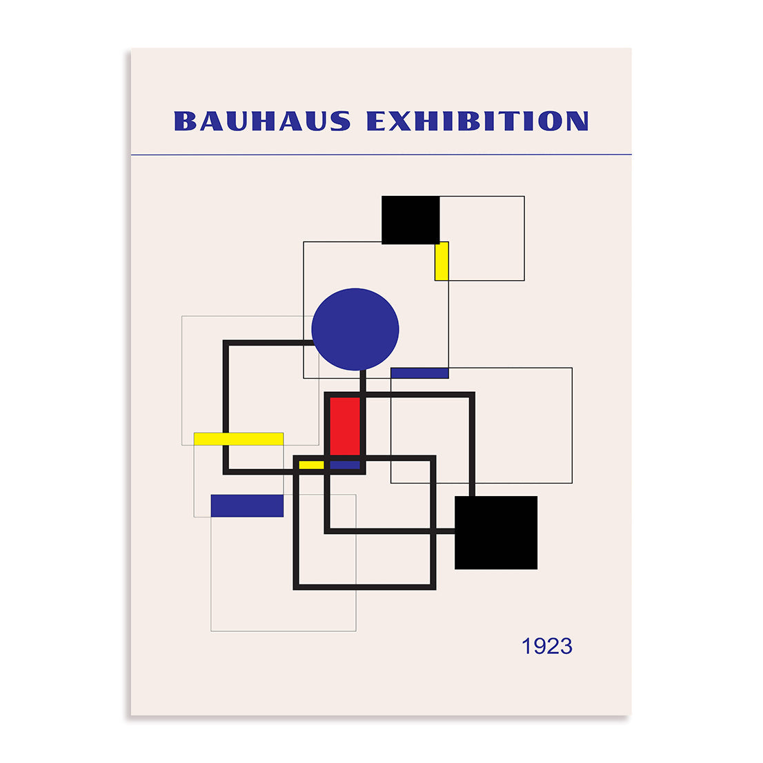 Bauhaus Frames and Fragments Wall Art