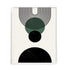 Bauhaus Geometric Colour Rhythm Wall Art #oran_white-no-border