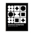 Bauhaus Graphic Order and Balance Wall Art #oran_black-no-border