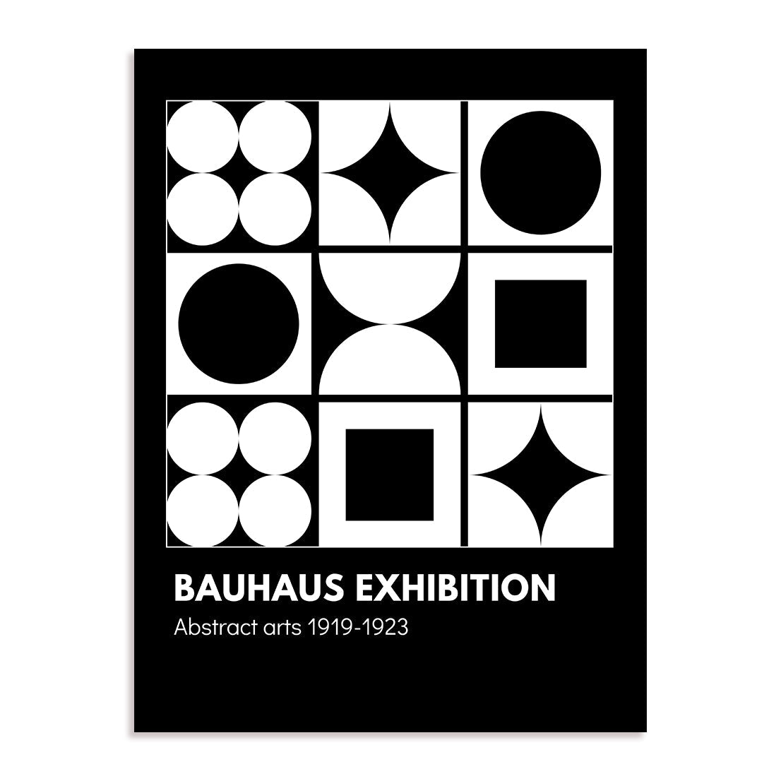 Bauhaus Graphic Order and Balance Wall Art