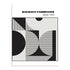 Bauhaus High Contrast Form Study Wall Art