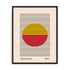 Bauhaus Horizontal Field and Disc Wall Art #oran_black-no-border