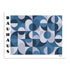 Bauhaus Indigo Interlock Wall Art