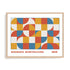 Bauhaus Interplay Wall Art #oran_natural-no-border