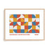 Bauhaus Interplay Wall Art #oran_natural-white-border