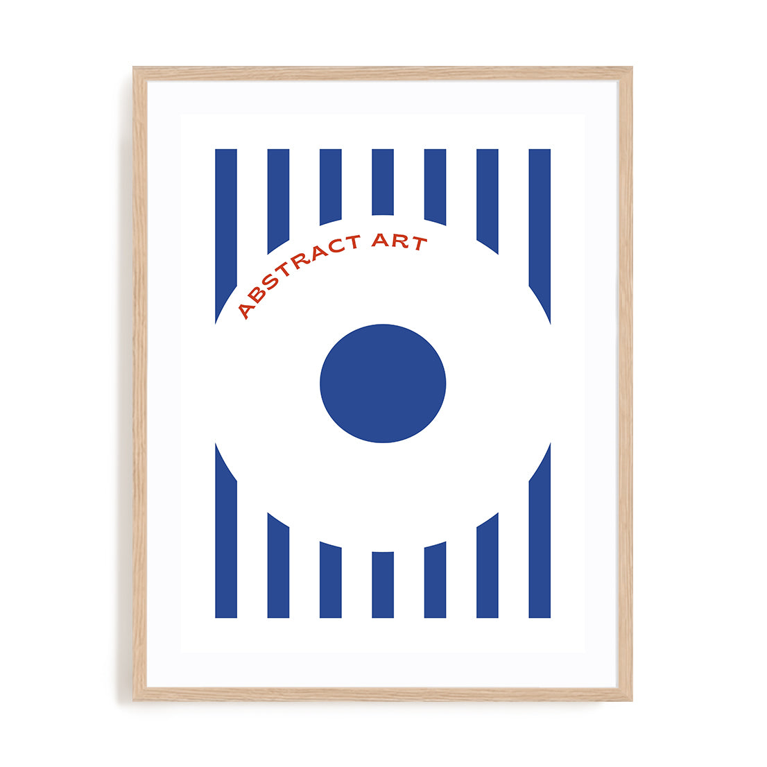 Bauhaus Interval and Pause Wall Art #oran_natural-white-border