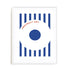 Bauhaus Interval and Pause Wall Art #oran_white-white-border