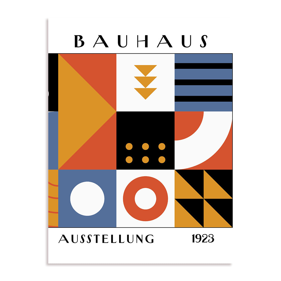 Bauhaus Interval and Rhythm Wall Art