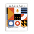 Bauhaus Interval and Rhythm Wall Art #oran_white-no-border