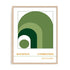 Bauhaus Layered Arc Composition Wall Art #oran_natural-no-border