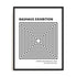 Bauhaus Layered Maze Wall Art #oran_black-no-border