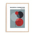 Bauhaus Layered Shapes Wall Art #oran_natural-white-border