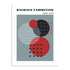 Bauhaus Layered Shapes Wall Art