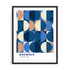Bauhaus Layered Spheres Wall Art #oran_black-white-border
