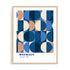 Bauhaus Layered Spheres Wall Art #oran_natural-white-border