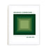 Bauhaus Layered Stillness Wall Art #oran_white-white-border
