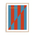 Bauhaus Linear Art Wall Art #oran_natural-white-border