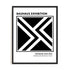 Bauhaus Linear Cadence Wall Art #oran_black-no-border