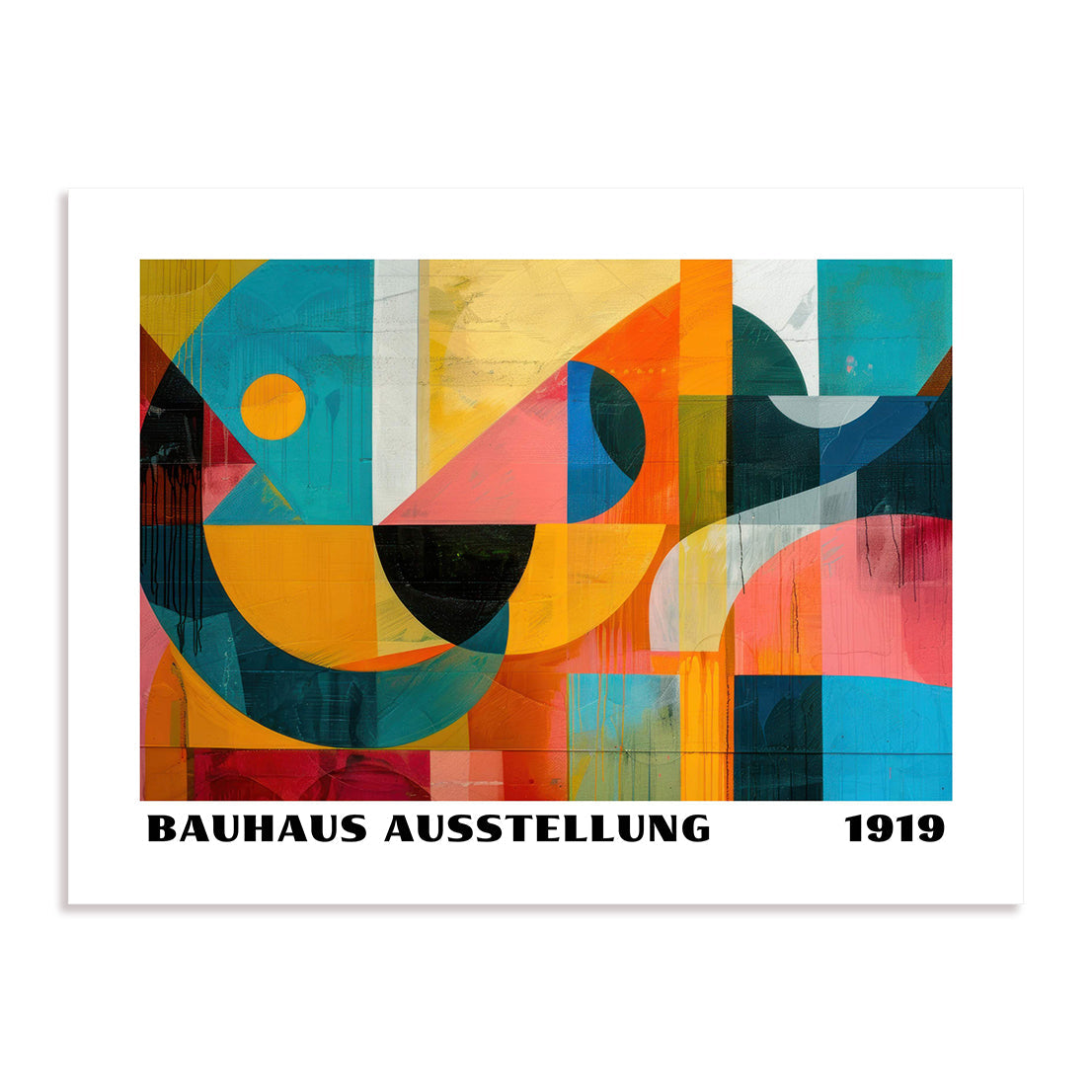 Bauhaus Linear Continuity Wall Art