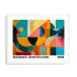 Bauhaus Linear Continuity Wall Art #oran_white-no-border