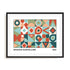Bauhaus Linear Rhythm Study Wall Art #oran_black-white-border