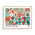 Bauhaus Linear Rhythm Study Wall Art #oran_natural-no-border