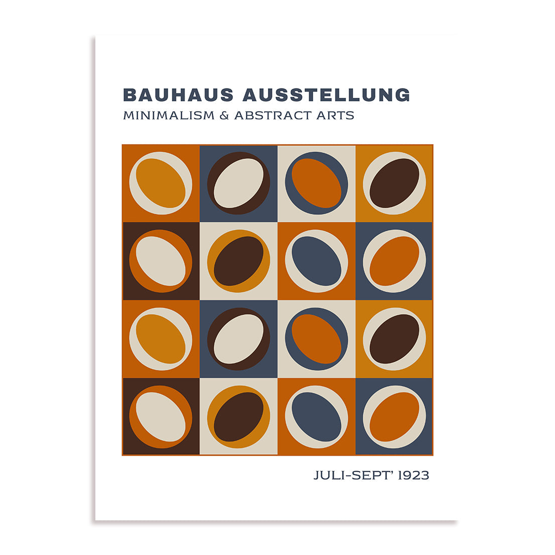 Bauhaus Midmod Flow Wall Art