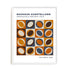 Bauhaus Midmod Flow Wall Art #oran_white-no-border