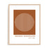 Bauhaus Minimalist Form Wall Art #oran_natural-white-border