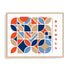 Bauhaus Modular Conversation Wall Art #oran_natural-white-border