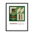Bauhaus Modular Engineering Wall Art #oran_black-white-border
