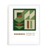 Bauhaus Modular Engineering Wall Art #oran_white-white-border
