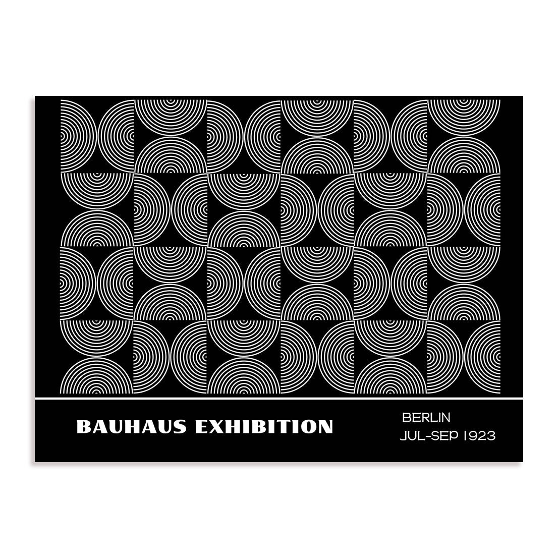 Bauhaus Modular Facade Composition Wall Art
