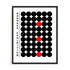 Bauhaus Monochrome Focus Disruption Wall Art #oran_black-no-border