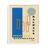 Bauhaus Monolithic Curve Wall Art #oran_white-no-border
