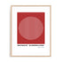 Bauhaus Optical Pulse Wall Art #oran_natural-white-border